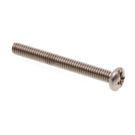 Prime-Line Machine Screw, Pan Head, Phil/Sltd Comb No. 8-32 X 1-1/2in 18-8 Stainless Steel 100PK 9008834